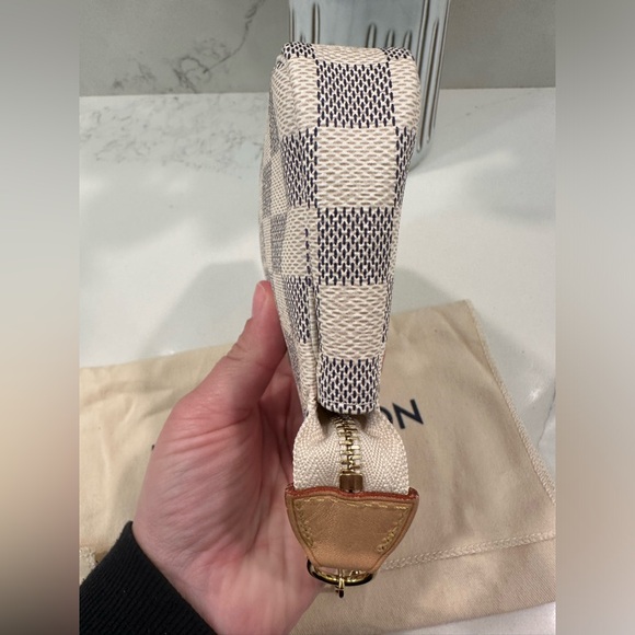 RARE Louis Vuitton Damier Azur Mini Pochette - Picture 6 of 17